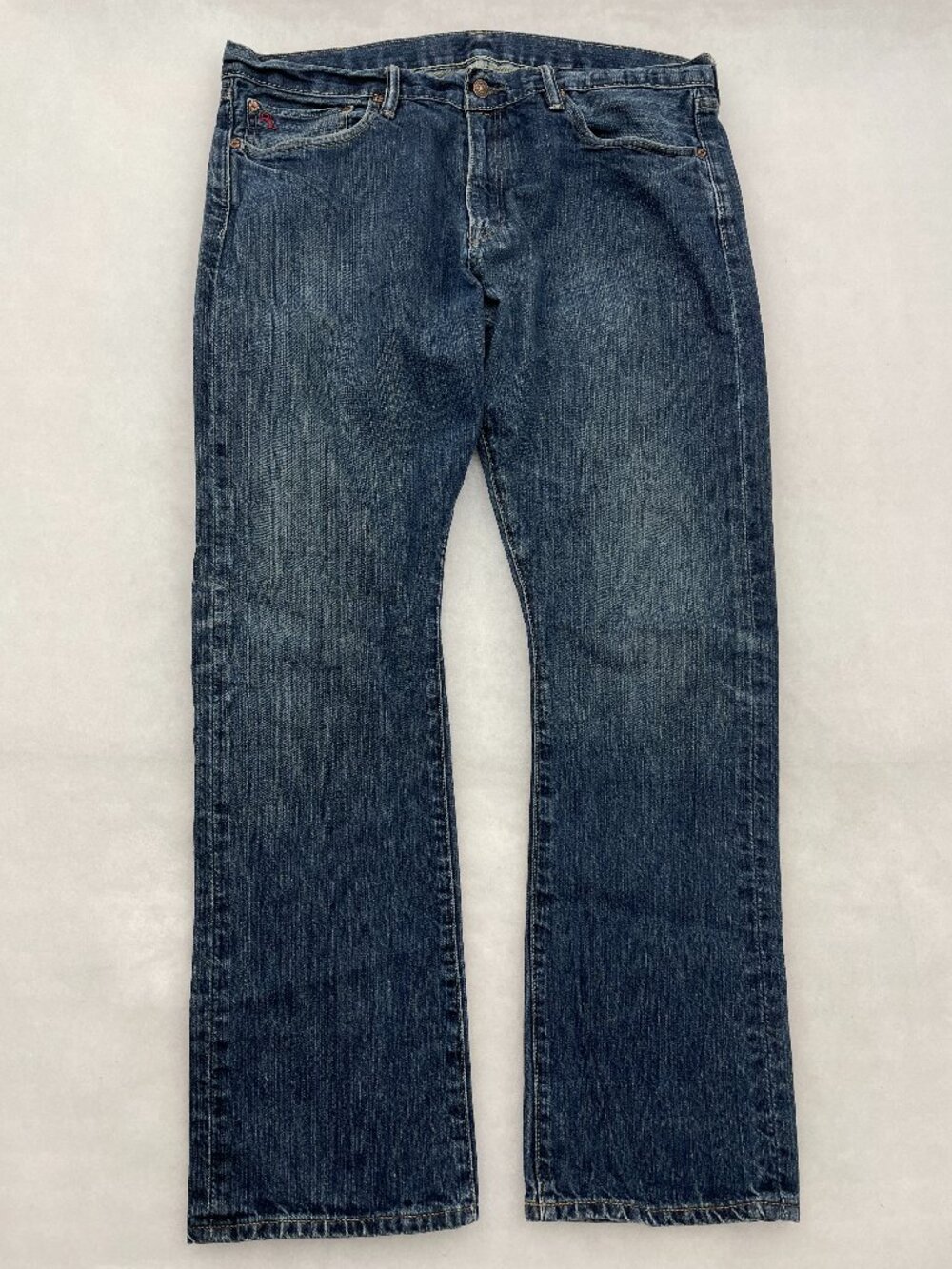 Polo Ralph Lauren Varick Slim Straight Dark Wash Denim Jeans Men's 36x31